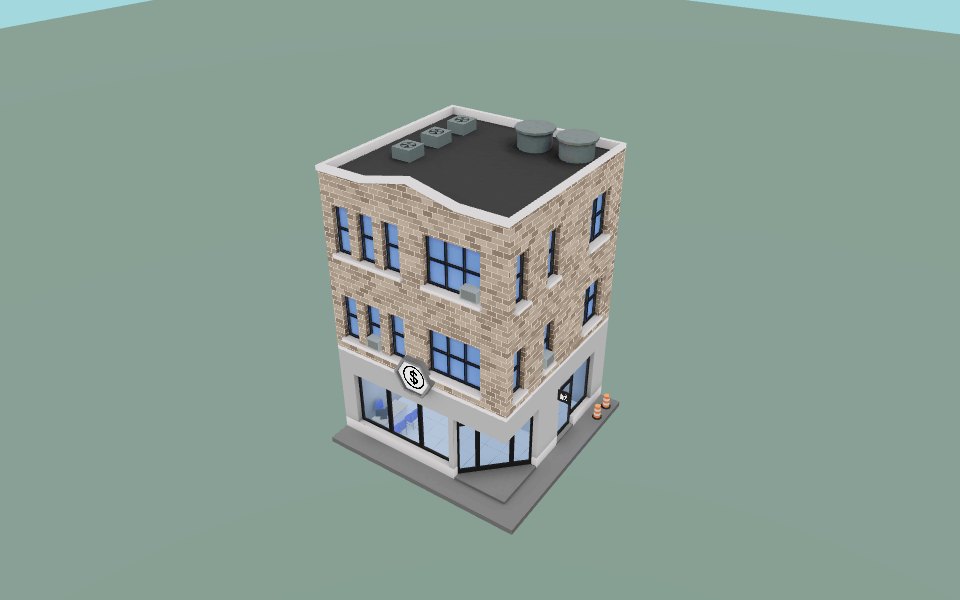 The Bank in the Upland neighborhood