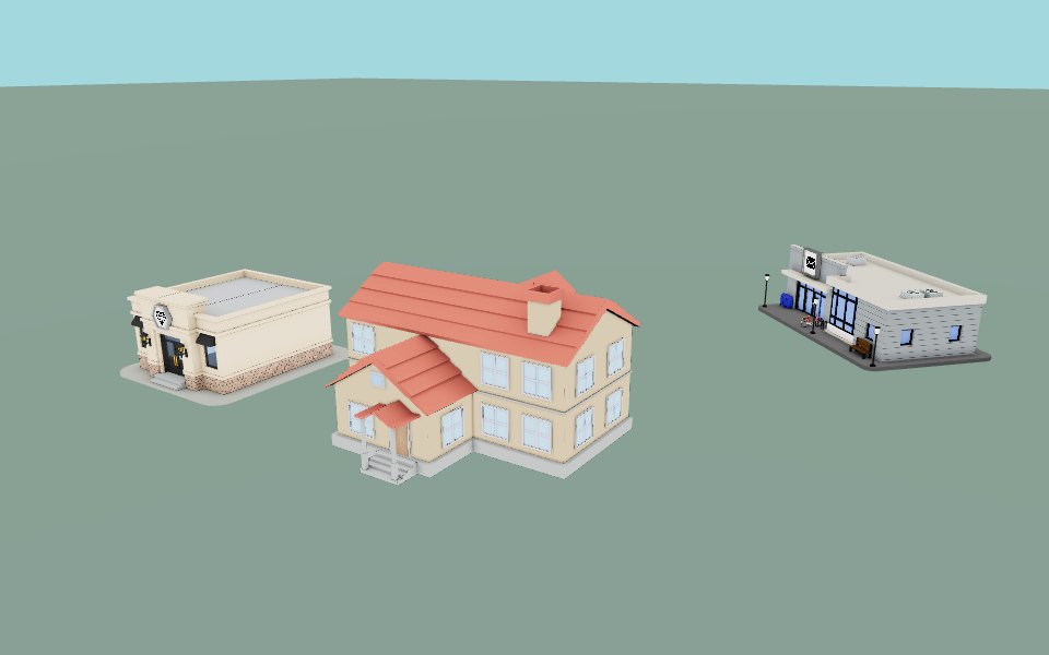 The Real Node's live 3D El Sereno neighborhood