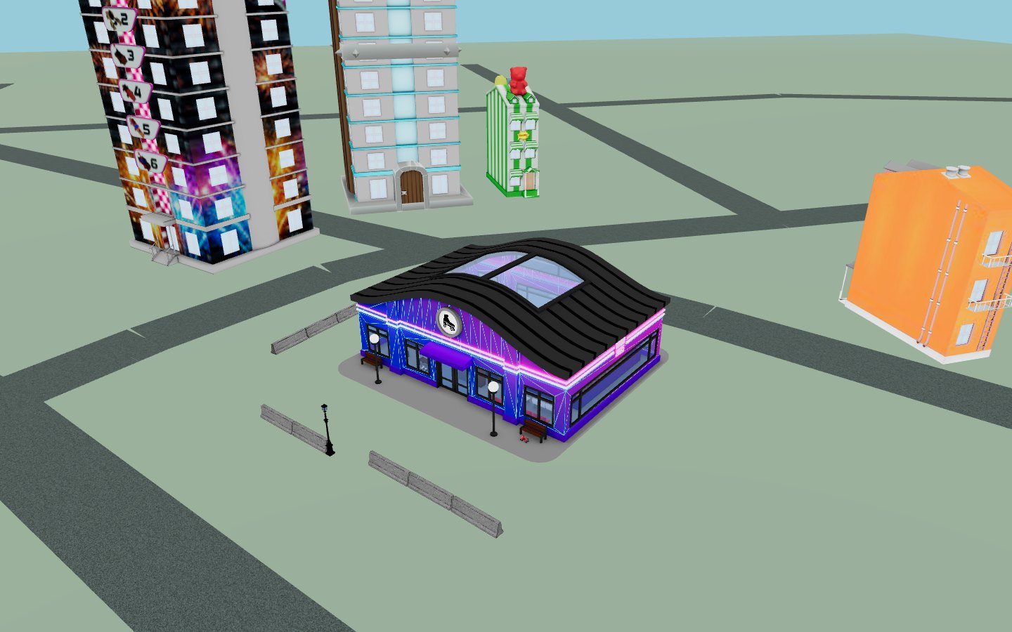 Neon Glide Roller Rink in the Upland neighborhood